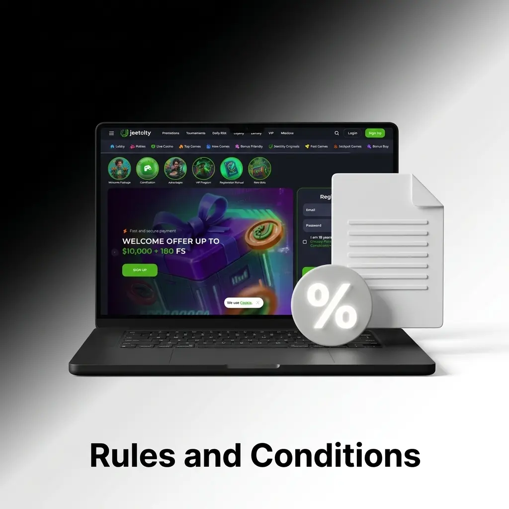 JeetCity account rules and conditions